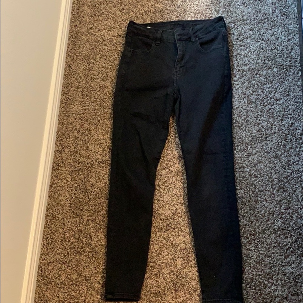 Black skinny jeans